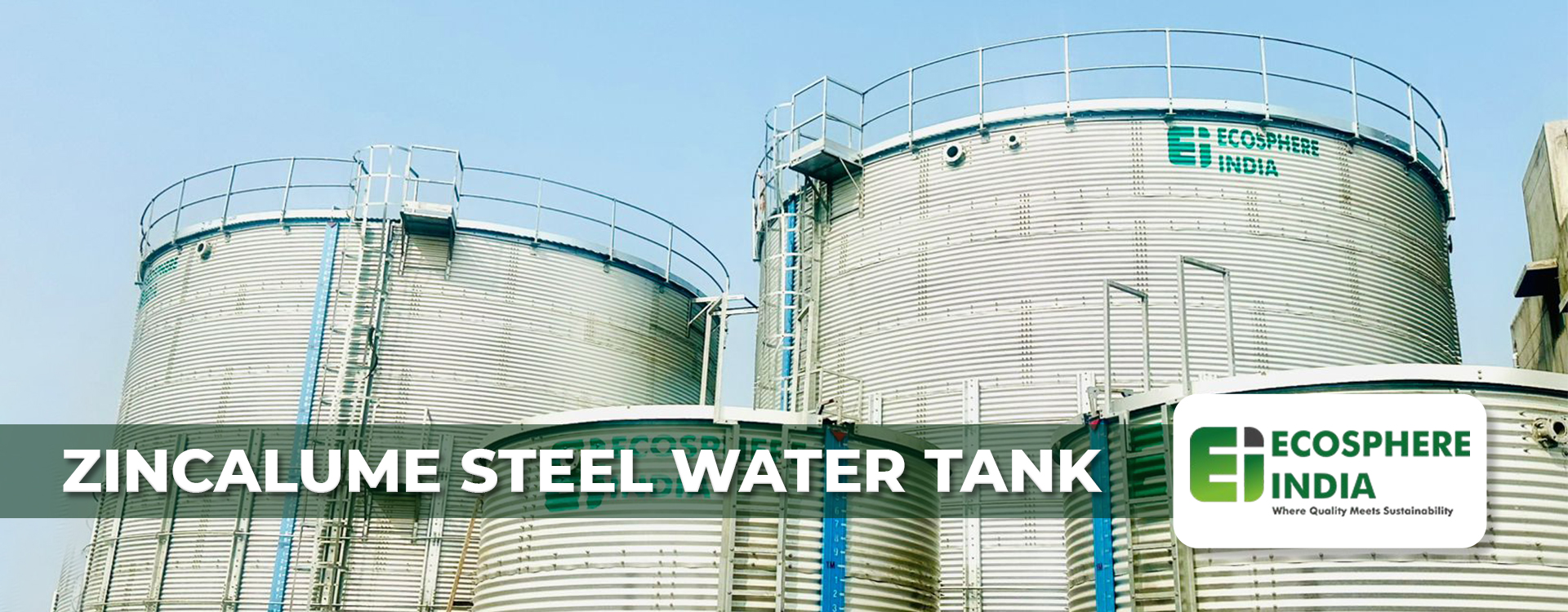 Zincalume Steel Water Tank